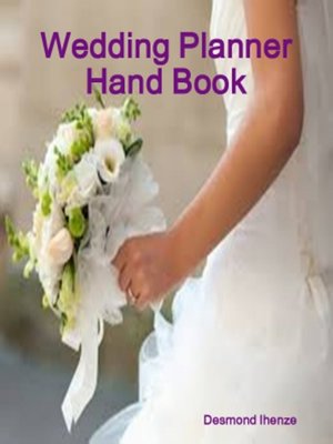 cover image of Wedding Planner Hand Book